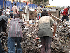 City Clean-up in Market