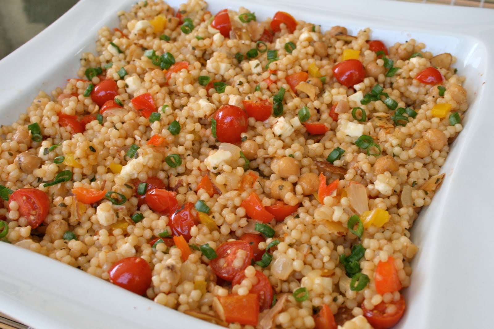 Bake a holic Israeli Couscous Salad