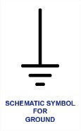 schematic symbol for ground