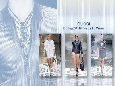 Gucci Spring 2010 Ready To Wear short shorts cutout dress