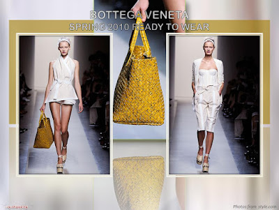 Bottega Veneta Spring 2010 Ready To Wear Woven Cabat Bag