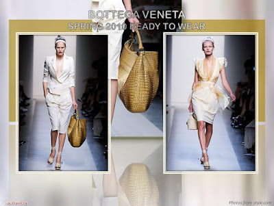 Bottega Veneta Spring 2010 Ready To Wear Paille Cocco Glace Loop Bag
