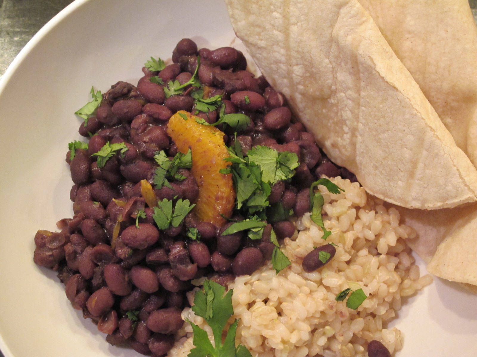 Obsessed with Dinner Feijoada (Brazilian Style Black Beans with Orange)
