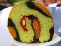 Resep Orange Cotton Roll Cake