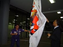 Inauguração na Bienal dos Pontos de Cultura.