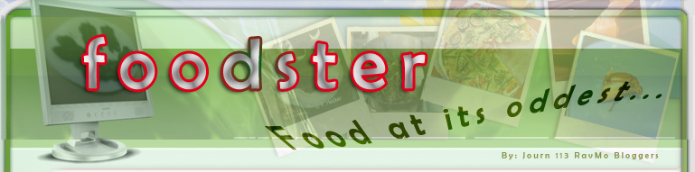 FOODSTER - Food at its oddest