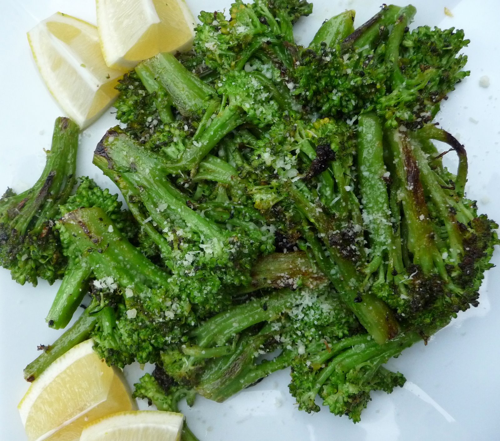 Christine's Cuisine Grilled Broccoli