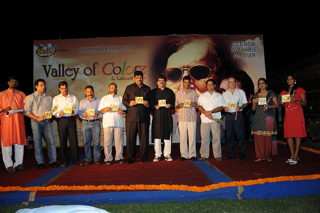 RELEASE OF " VALLEY OF COLORZ"  KONKANI MUSIC CD