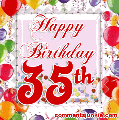 birthday cake 35