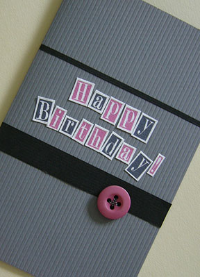Birthday Cards: Handmade Birthday Cards