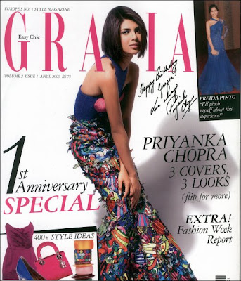 Priyanka Chopra -Grazia Cover