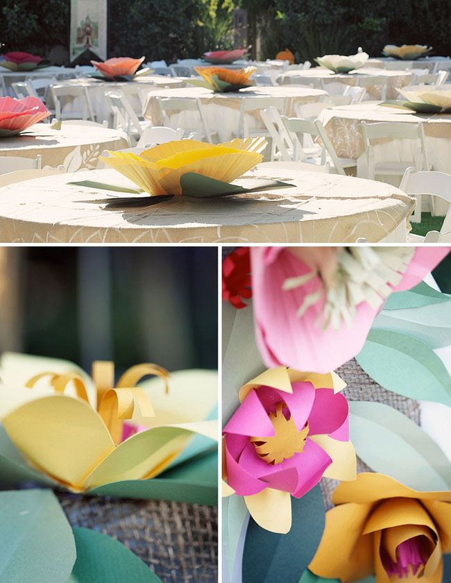 how to make paper flowers wedding. how to make paper flowers