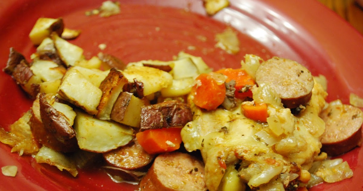 "Pointless" Meals Chicken Thighs with Sausage