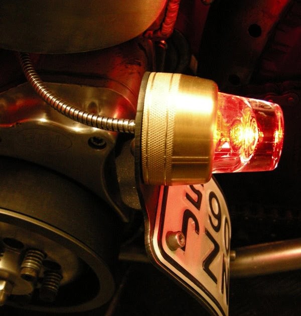 Just A Car Guy Custom brake light... very cool