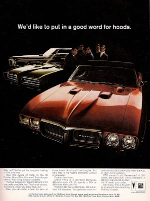 1969 car advertising