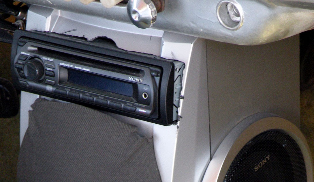 Just A Car Guy Home made car stereos for easy portability in temporary
