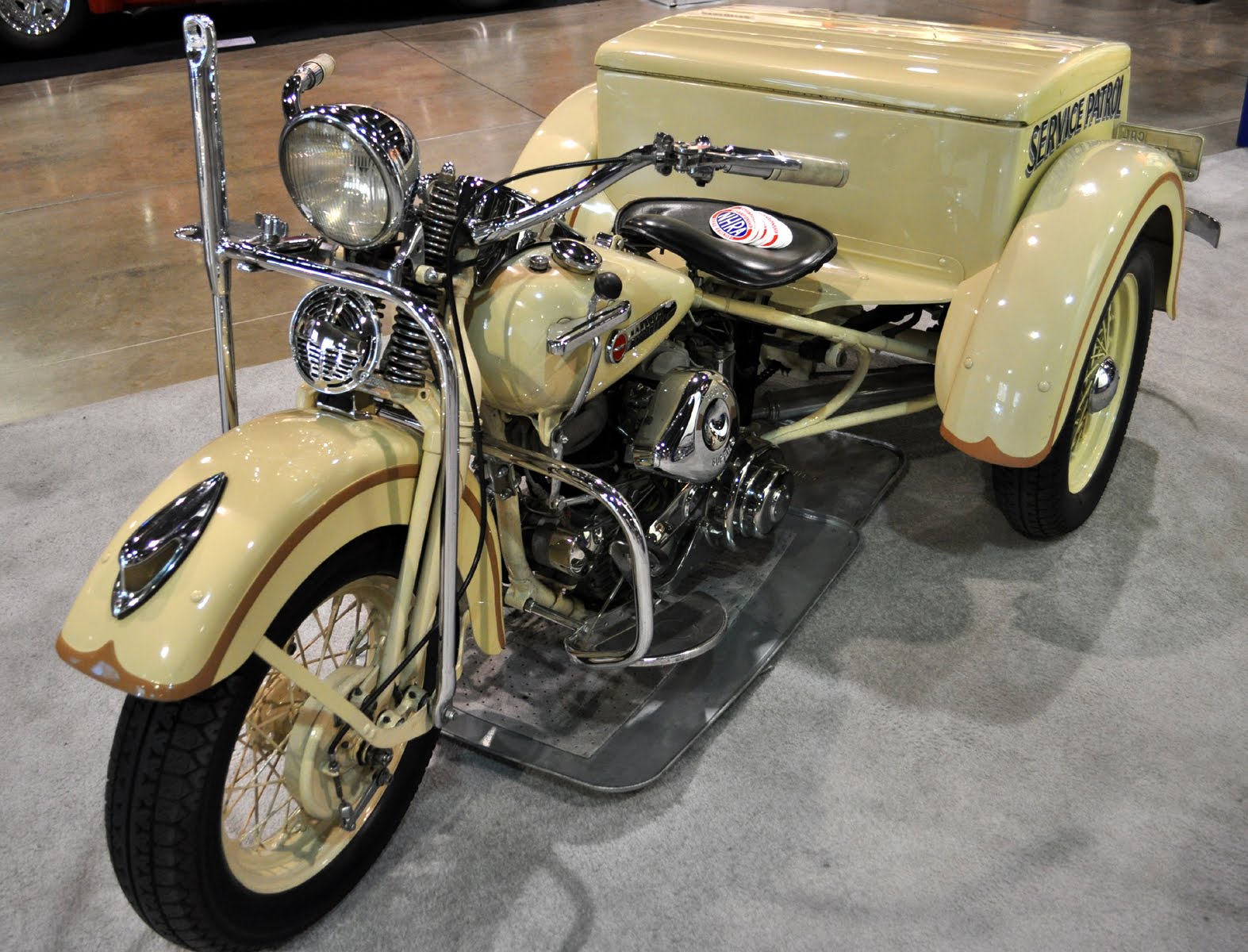 Just A Car Guy AAA's 1947 Harley Servicar