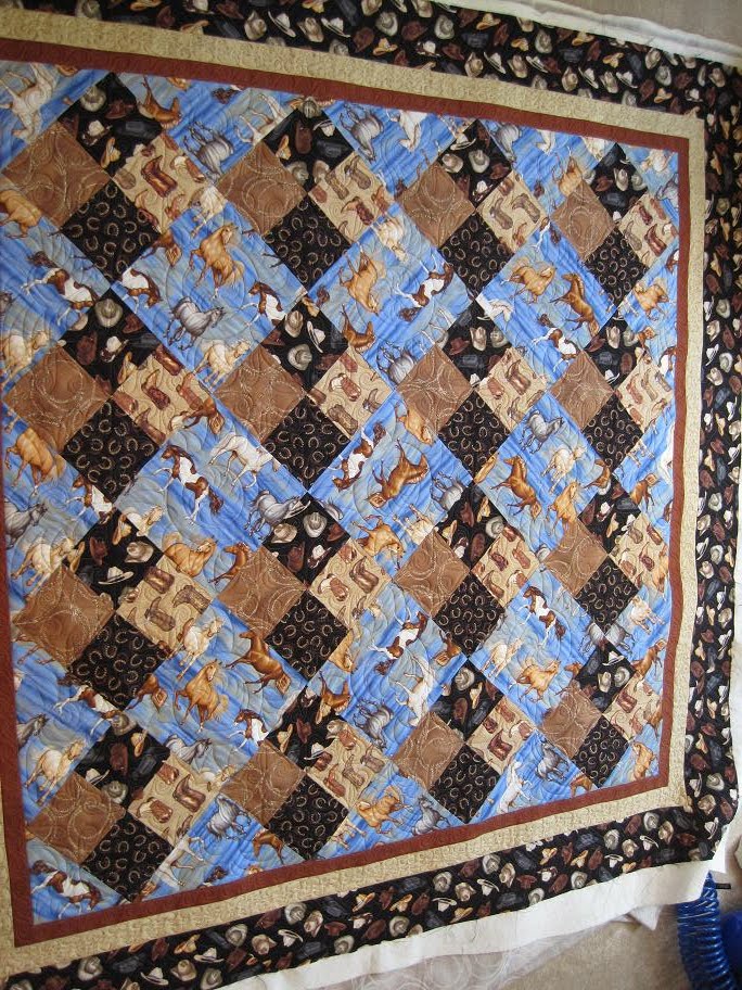 Thread Waggle Quilting: Cowgirl Quilt