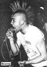 Wattie from The Exploited