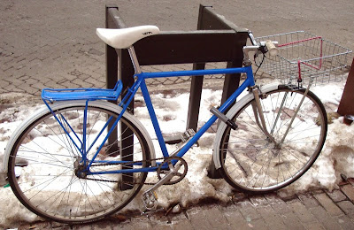 blue bike