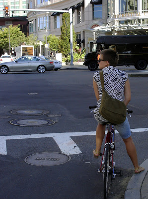 girl on bike