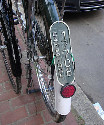 bicycle license plate