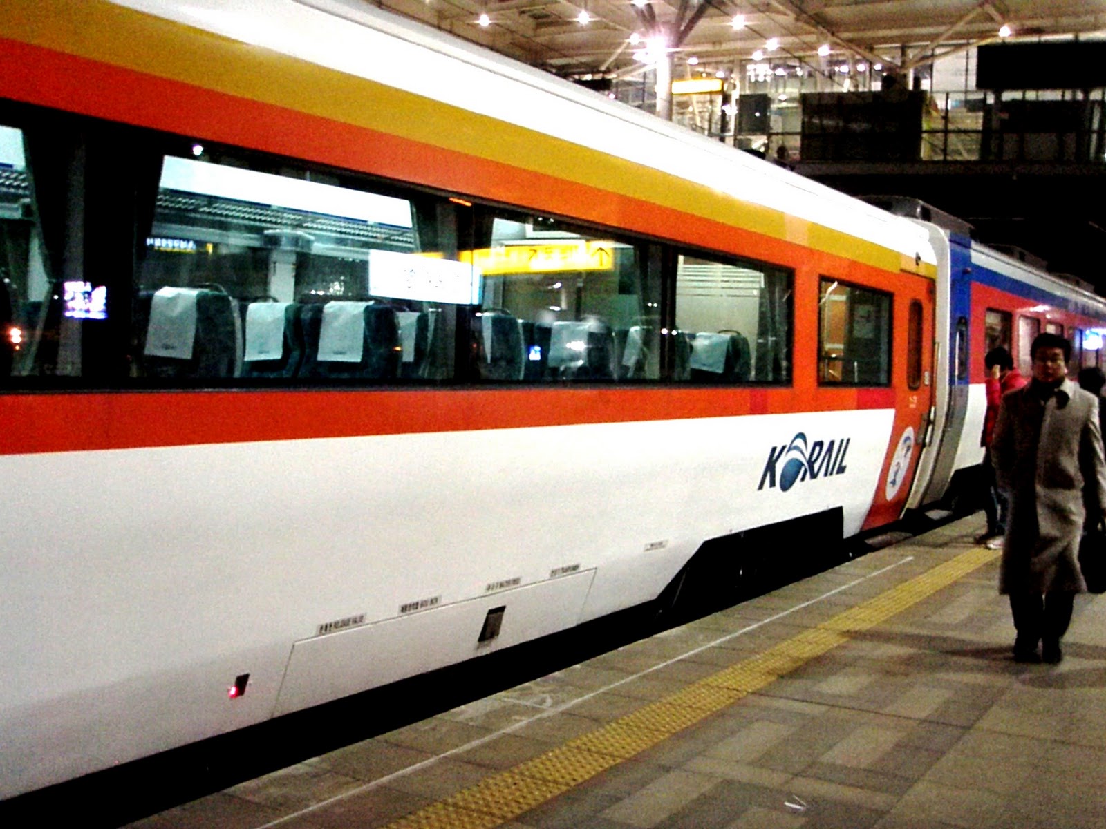 Taking the train in Korea Gone Seoul Searching