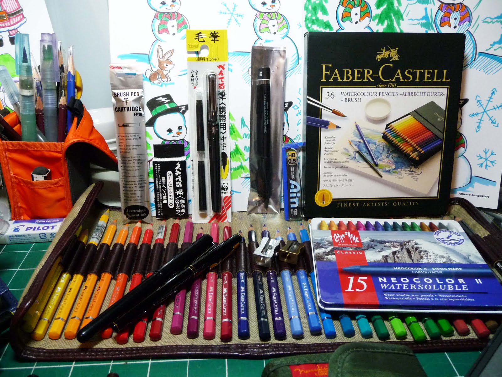 Art Supplies Reviews and Manga Cartoon Sketching: Holiday Gift Guide and  First Giveaway Contest sponsored by Jet Pens - My top 10 categories for  basic sketching supplies