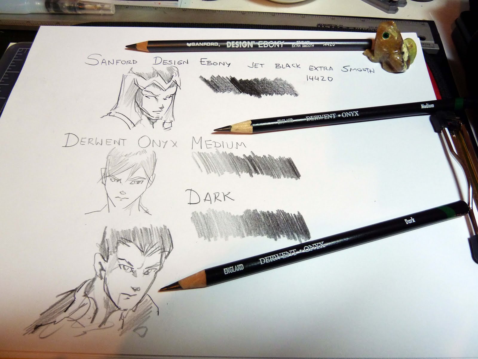 Art Supplies Reviews and Manga Cartoon Sketching: Sanford Design