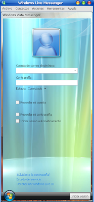 Programas utiles: Windows+Live+Messenger+8.1.0178+%2B+Skin+Vista(portable)