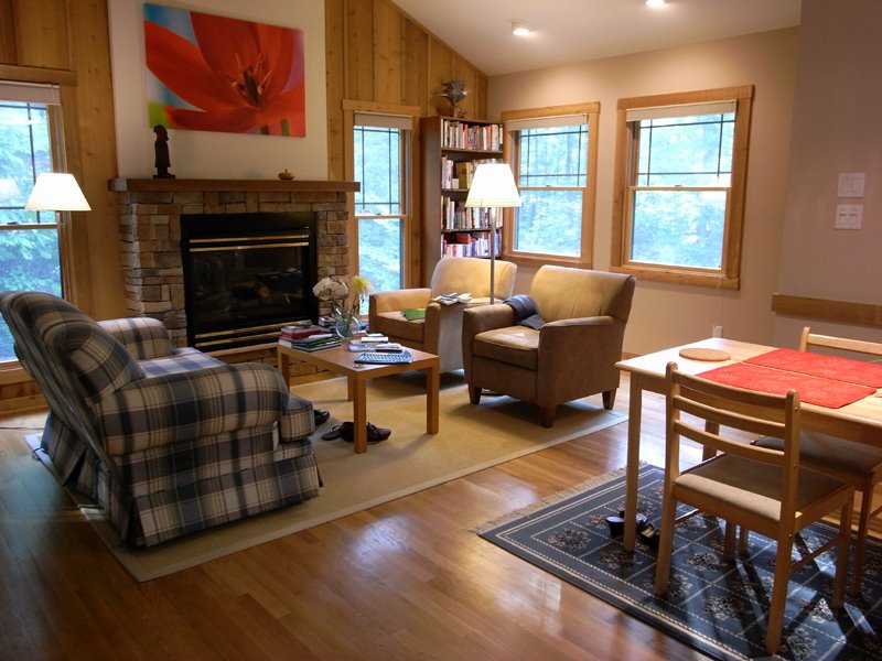 Ridge cabin... main or living room