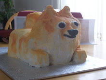 1st attempt at cake carving - february 2009