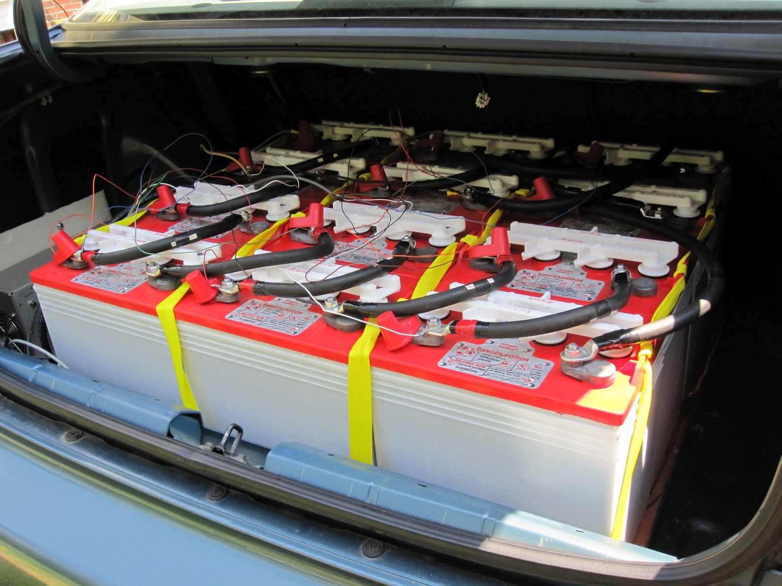 Civic Electric Car Conversion Batteries are In!