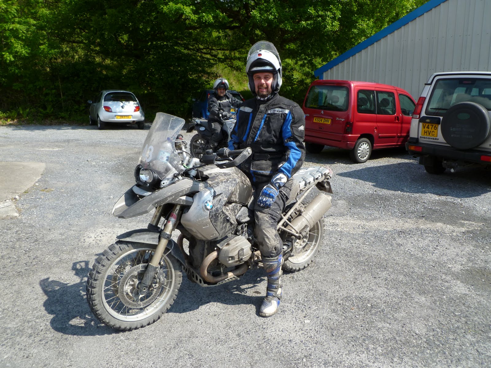 The Dom way round BMW offroad course in Wales