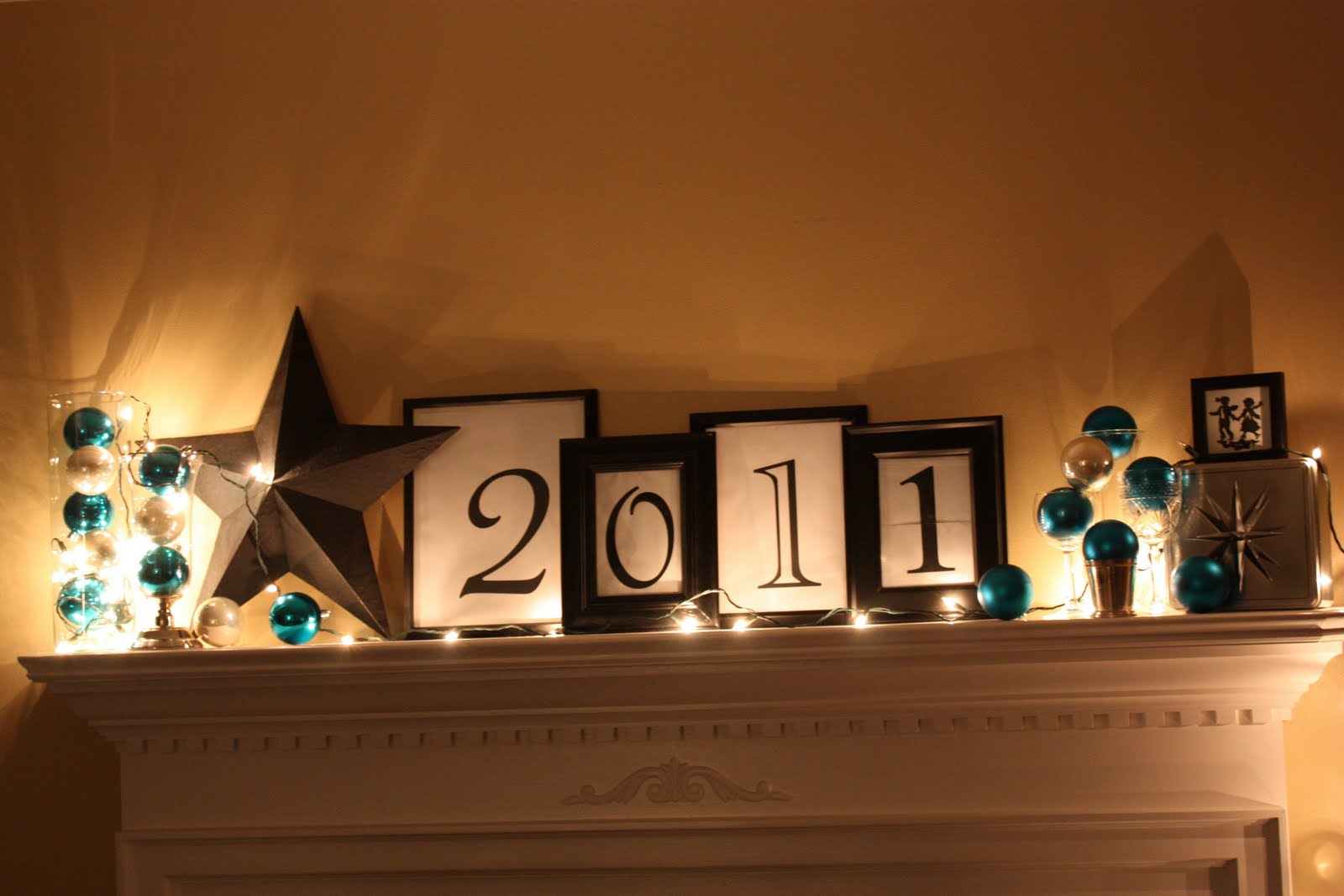 The Red Chair Blog A January Mantel