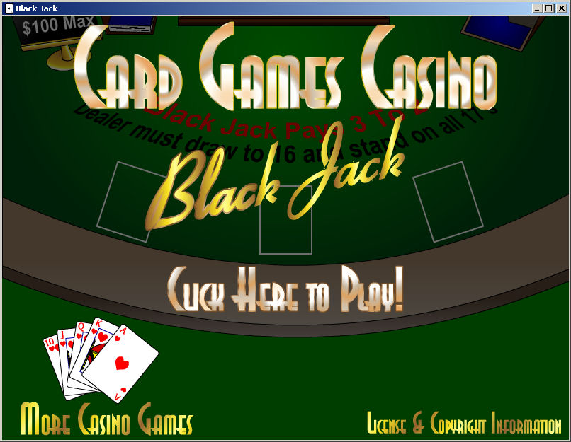 Game black jack 128x160
