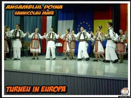 Ansamblul Doina in Europa