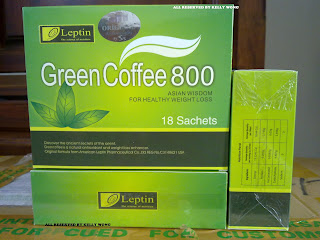 Trà giảm cân green coffee giá rẻ