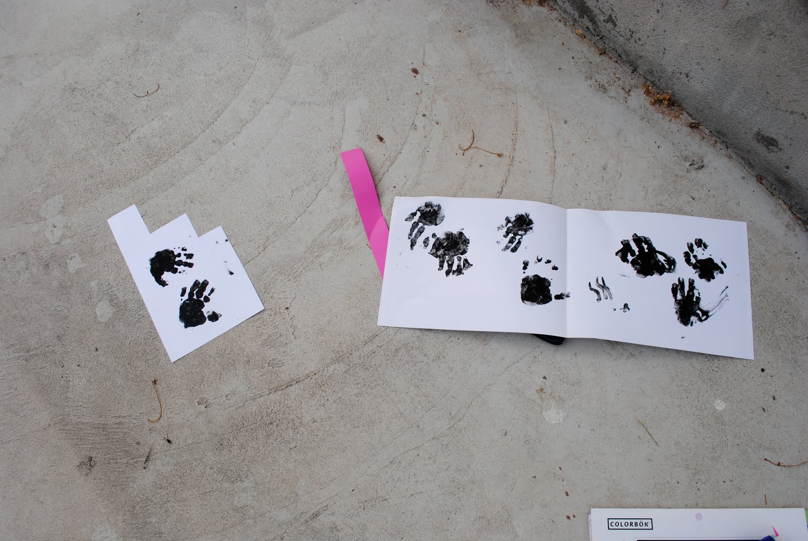 Craft Envy Handprint Thank You Cards