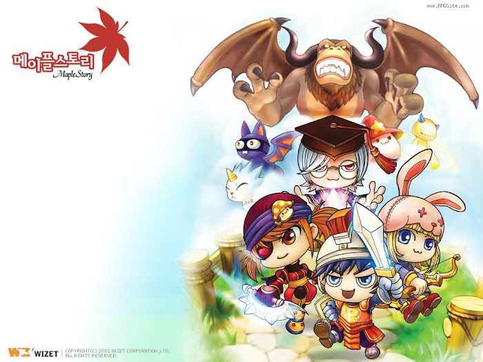 nbikelbedab: maplestory wallpapers