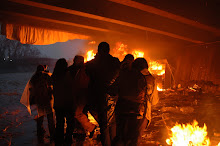 Protesta en el Mapocho