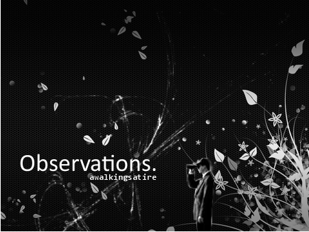 observations.