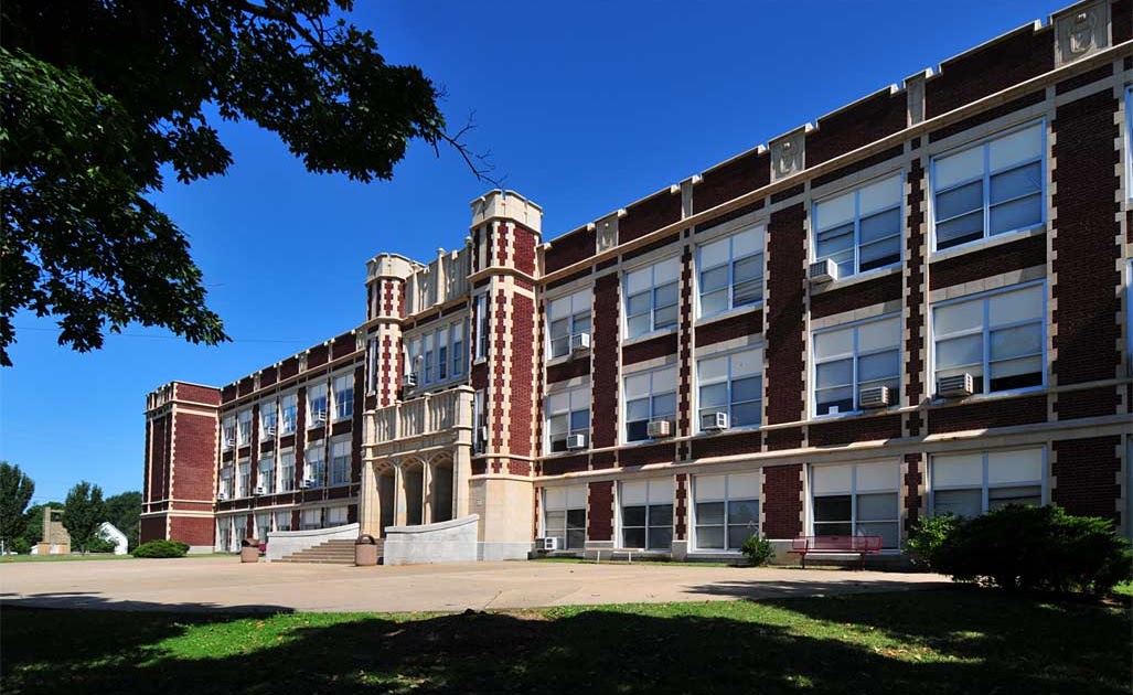 fstop etcetera c. 1923 High School Building