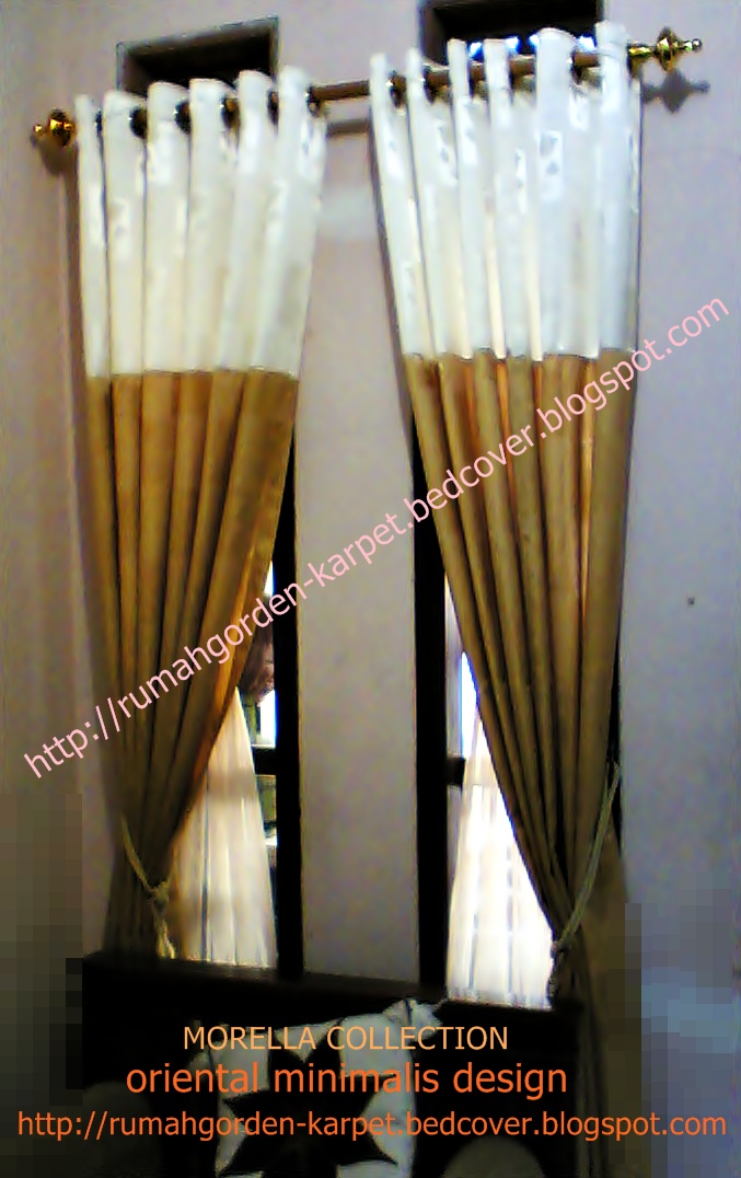 bentuk dan design gorden yang tepat, dengan konsep dan trendy gorden