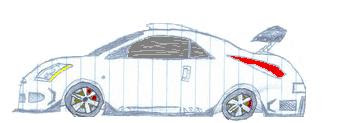 Nissan 350Z Sketch