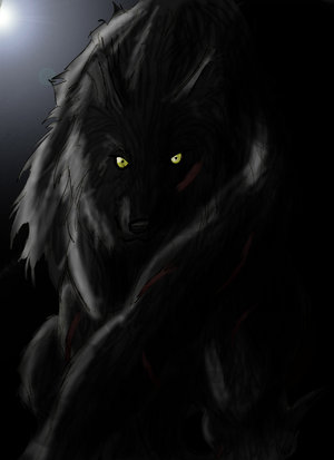 werewolf eating people