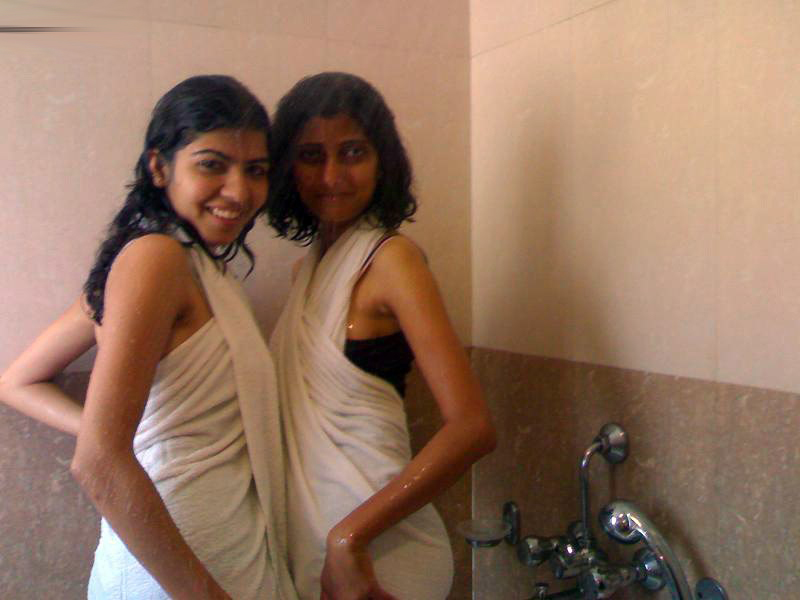 Lesbian schoolgirls bathroom