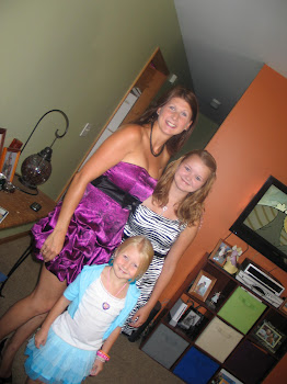 Kelsey, Ayva and I going to a wedding!
