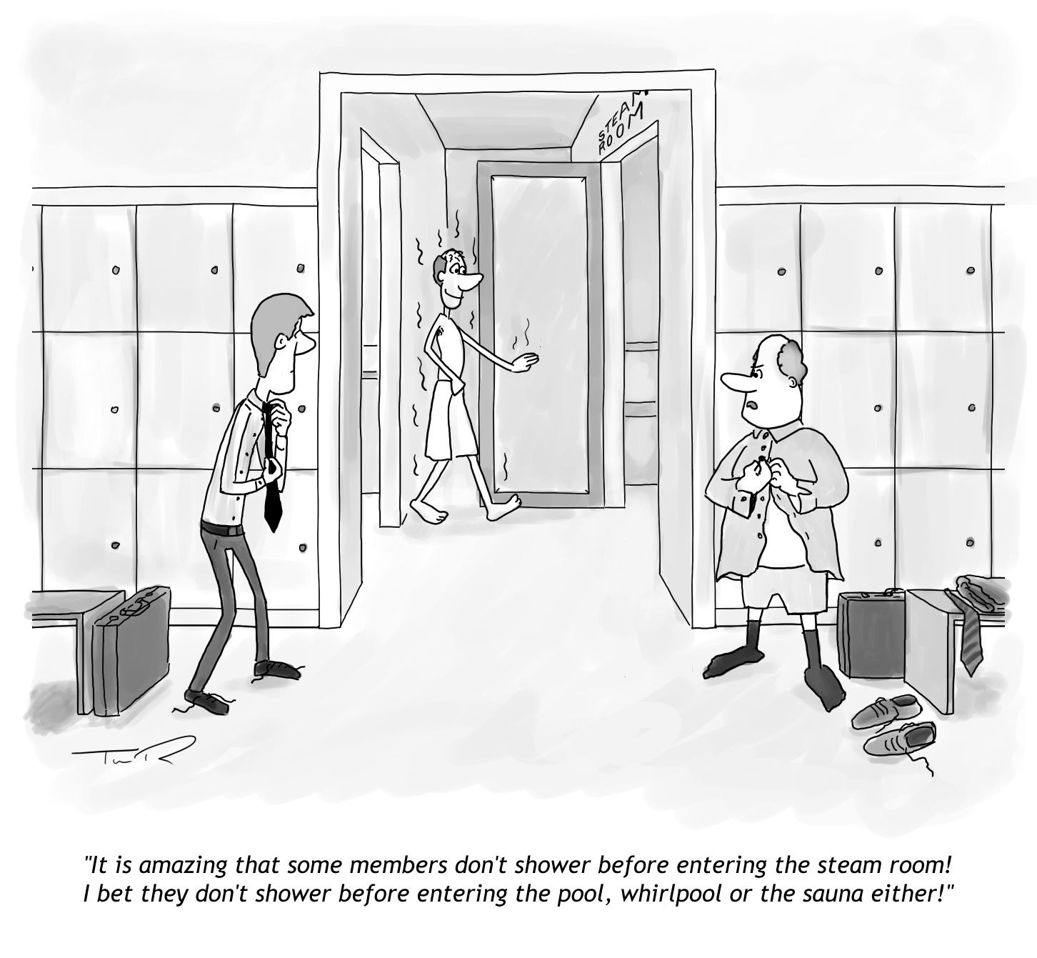 Distance Learning Cartoon