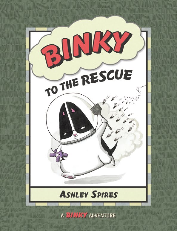 Binky to the Rescue (A Binky Adventure) Ashley Spires